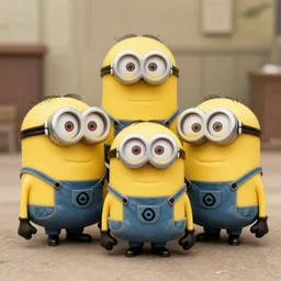 minions in old photo, vintage, 1 9 0 0 s