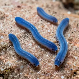blue worms under my skin