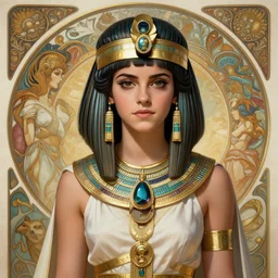 Emma Watson as an Egyptian Goddess, cute, fantasy, intricate, elegant, highly detailed, digital painting, 4k, HDR, concept art, smooth, sharp focus, illustration, art by artgerm and H R Giger and alphonse mucha