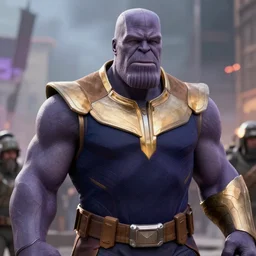 news footage of thanos leading the capital insurrection