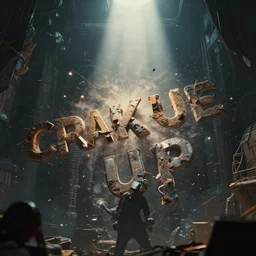 i think i'm cracking up,, highly detailed vfx, cinematic, volumetric lighting,
