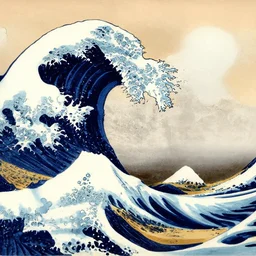The Great Wave off Kanagawa by Katsushika Hokusai