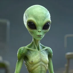 alien, realistic