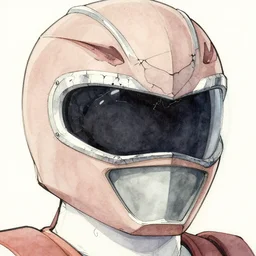 underwater power ranger visor cracked multifaceted fantastical storybook form,  toned down, depth, internal contours, gouache and ink watercolor of coral life nuanced shading stunning extravagant rocky sea floor glimmering thin details mixed media aged fresco,  photo of a painting