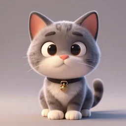 cat, octane render, 3 d, pixar movie, artstation, 8 k