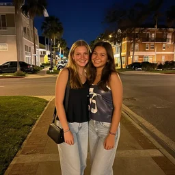 spring break at the night