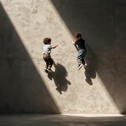 babies doing parkour