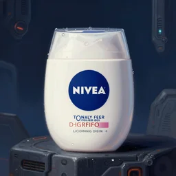a sci - fi painting of nivea cream