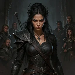masterpiece concept art portrait of angry maya ali, wind sorcerer mage from gwent, dim light, octane render, dark, intricate, highly detailed, smooth, artstation, digital illustration by ruan jia and mandy jurgens and artgerm and wayne barlowe and greg rutkowski and zdislav beksinski