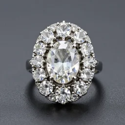 rococo crystal ring