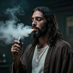 Vape Lord Jesus by Beeple 4K