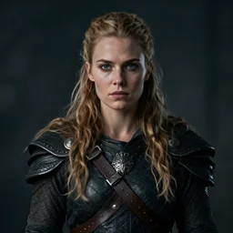 portrait, female viking warrior, dramatic lighting, cinematic, establishing shot, extremly high detail, foto realistic, cinematic lighting, post processed, concept art, artstation, matte painting, style by eddie mendoza, raphael lacoste, alex ross