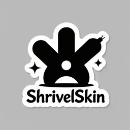 hyperpop band logo for ShrivelSkin