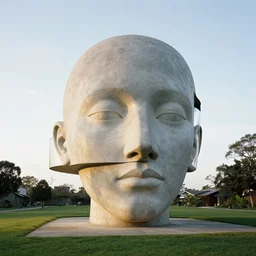 Human head house by Esao Andrews