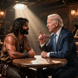 joe biden meets randy savage in skyrim tavern
