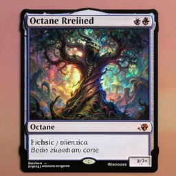magic the gathering card of a sentient tree creature, octane render, artgerm, denis sarazhin, beeple, greg rutkowski, rim light, vibrant colors, highly detailed, dramatic lighting, 8 k, trending on artstation, very coherent