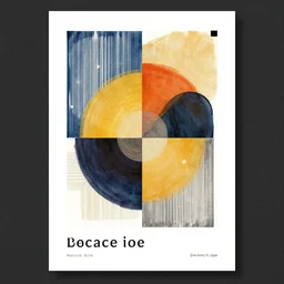 stylish art poster
