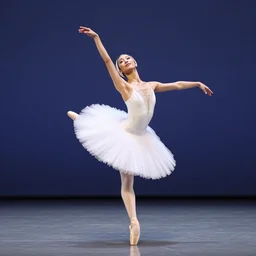 a photo of a prima ballerina by peter kemp