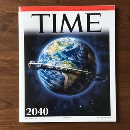 The Cover of Time Magazine in 2040
