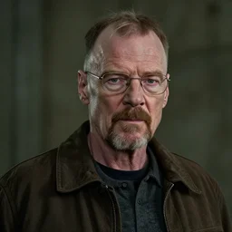 Walter White in The Walking Dead 4k detail
