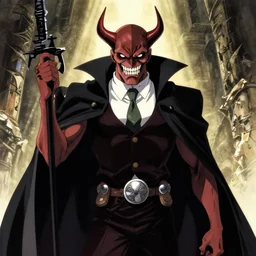 the villian from the james ensor anime