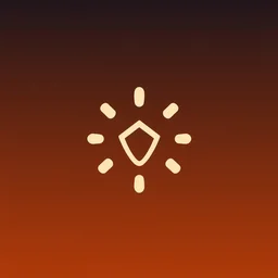 a minimalistic logo icon of a successful company