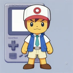 Saul Goodman in Pokemon Ruby and Sapphire, official Pokemon Trainer sprite by Gamefreak, gameboy advance pixel art, pixel art