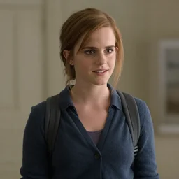 Movie still of Emma Watson in For All Mankind