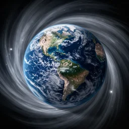 scientific image, Earth, Spherical Vortex, NOT SPHERE