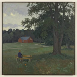 an artwork by charles e. burchfield