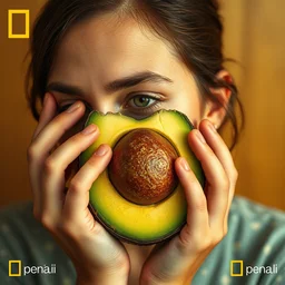 photorealisitc emma avocado, exposed, in conspiracy style! pentax k 1 0 0 0, 5 0 mm lens, national geographic