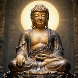 donald trump as the buddha