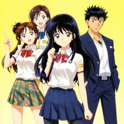comic characters, by yoneyama mai