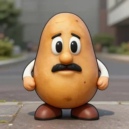the world most potato headed dumb dumb ever