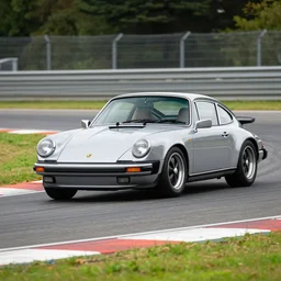a 1 9 6 2 porsche 8 0 4 driving on a racetrack