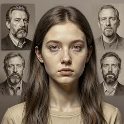 portrait of girl with corms carve, by Petros Afshar and Beeple, James Gilleard, Mark Ryden, Wolfgang Lettl highly detailed