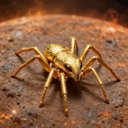 award - winning rare golden coated alien hexapod living at the surface of the sun national geographic photography