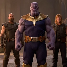 4 k film still, ryan gossling as thanos, 2 6 mm