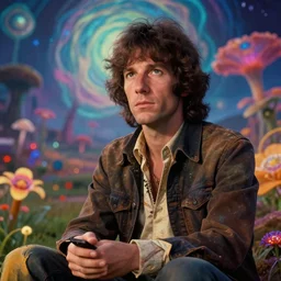 jim morrison became a poet after he lost his job, vhs style footage, lsd psilocybin, psychedelic, epic, realistic 8 k blender, 2 0 4 8 * 2 0 4 8 resolution