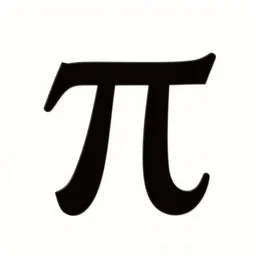 the symbol of pi : : in style of xvi century heraldry