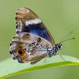 a butterfly with a pattern that looks like a human teeth