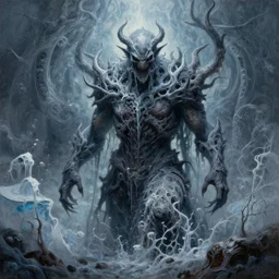 menacing absence pathfinder Antarctica freezing cult incomprehensible topology miasma, realistic fantasy, oil painting, extremely high detail, photorealistic, cinematic lighting, oil painting, intricate line drawings, 4k resolution