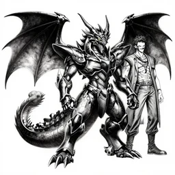 daebak black dragon bahamut stencil inkstain chris cold jean paul laurens greg rutkowski maximilian pirner