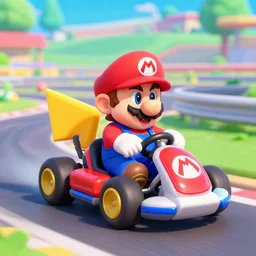 if pokemons were a mario kart disney race character