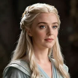 beautiful portrait of galadriel