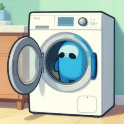 among us washing machine