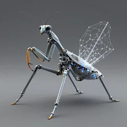 Bionic metamorphosys mantis insectoid biomorphic futuristic drone cobot 3d printer mars exploration exoskeleton part, ray ,exploded view, cybernetics, ArtStation HD, reimagined by industrial lightning, 3d, design cryengine unreal engine Grasshoppers parametric voronoi 3d parallax