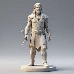 Legolas as a figurine, rendered in Maya, V-Ray, 8k, studio, light, artstation