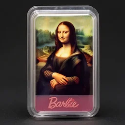 collectable action figure negative no not mona lisa barbie doll toy action figure