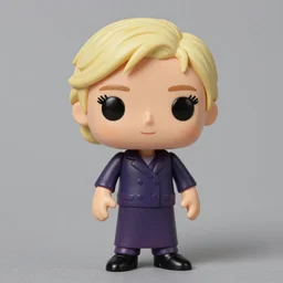 judy dench, stop motion vinyl figure, plastic, toy